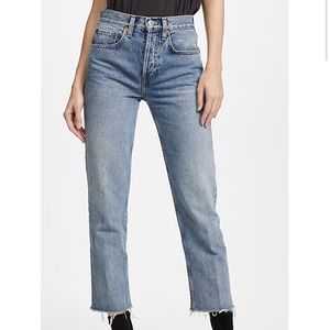 REDONE Stove pipe jeans